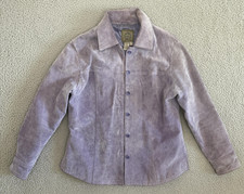 Giacca camicia camoscio