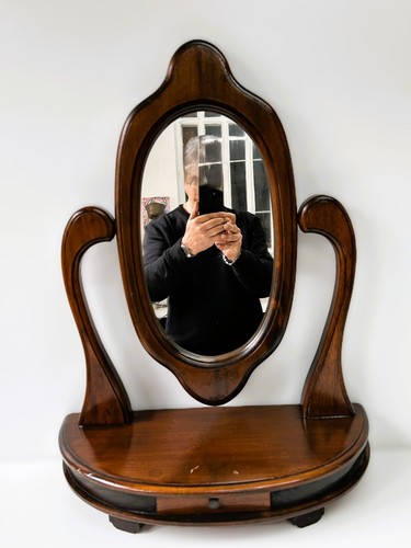 Specchio toilette antica