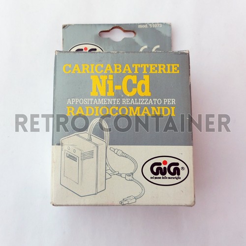 Vintage caricabatterie cd - vintage, ni-cd
