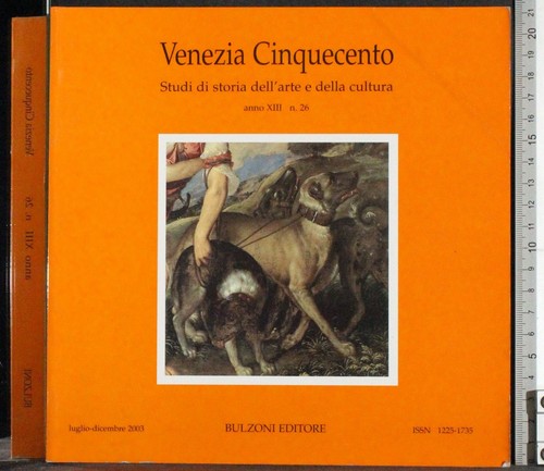 Venezia cinquecento studi di - cinquecento.,