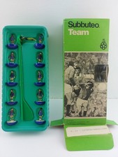 SQUADRA CALCIO N°19 CATANIA BARCELLONA SCATOLA SUBBUTEO TABLE SOCCER SCALE 00