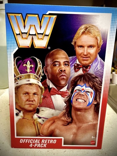 Mattel wwe retro pack - mattel,
