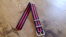 NATO Strap - 22 Mm - Red And