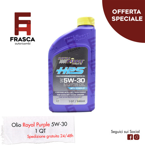 Olio motore sintetico hps 5w30 - sintetico,
