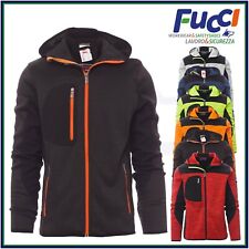 Felpa Tecnica Payper Trip con Cappuccio Inserti Softshell Uomo Traspirante