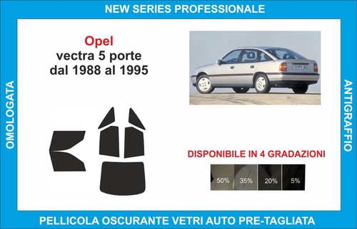 Pellicole oscuranti vetri opel - oscuranti,