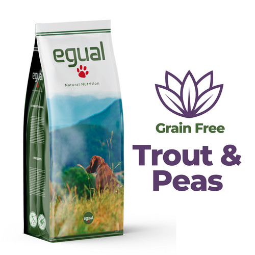 Grain free egual trout - egual, peas