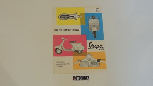 Vespa 125 scooters brochure - scooters,
