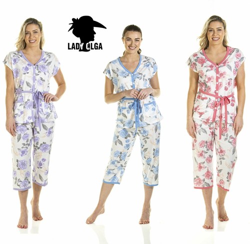 Pigiama cropped con bottone - cropped,