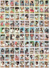 (100) Lotto Topps 1980 NFL
