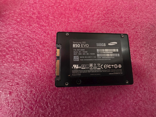 Samsung mz7ln500 500 - 500, ssd