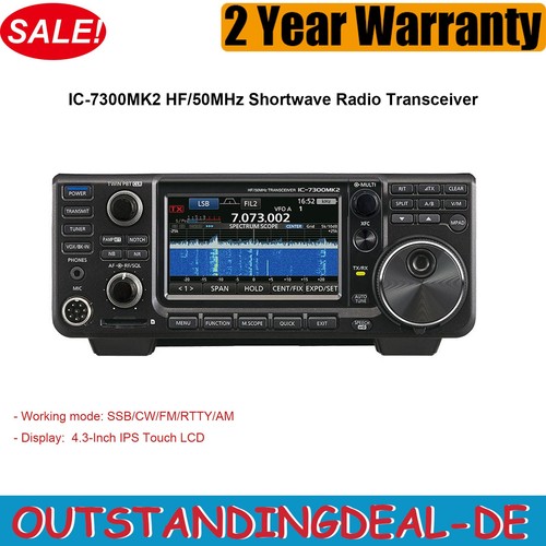 7300mk2 ricetrasmettitore - ic-7300mk2,