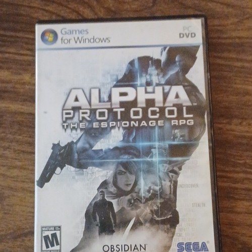 Sega alpha protocol dvd - alpha, pc