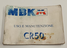 MBK CR 50 TARGET USO E MANUTENZIONE IN ITALIANO 1991
