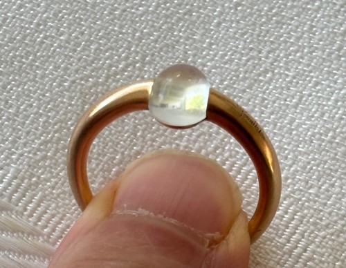 Anello pomellato ama non - anello,