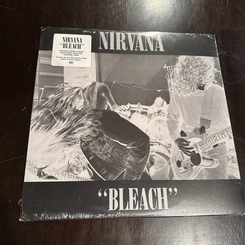 Nirvana bleach sealed vinyl - sealed, lp