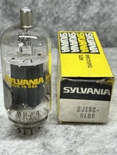 NOS SYLVANIA 6LQ6 / 6JE6C NOS CLEAR TOP TUBE