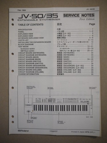 Roland 35 sintetizzatore - roland,