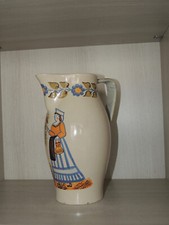 Brocca in Maiolica Grazia Deruta,anni 50