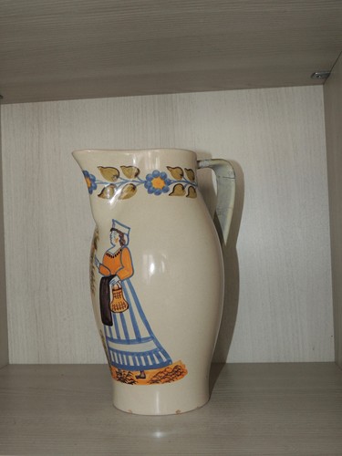 Brocca maiolica grazia - in,
