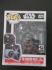FUNKO POP - TIE FIGHTER PILOT with the fighter (n.221  nuovo) STAR WARS 