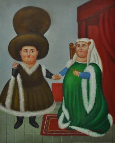 Botero gli sposi falso - f.,