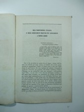 Dell'indipendenza italiana e