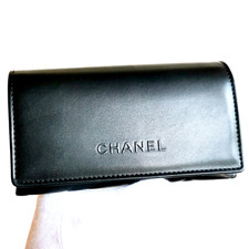 fodero occhiali da sole custodia CHANEL sunglasses case quilted matelasse wallet