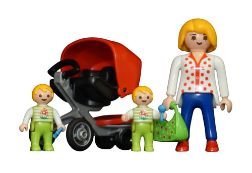 Playmobil donna uccellino