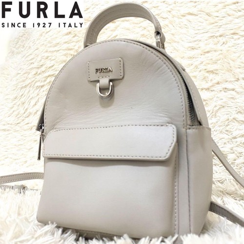 Furla mini zaino grigio - mini,