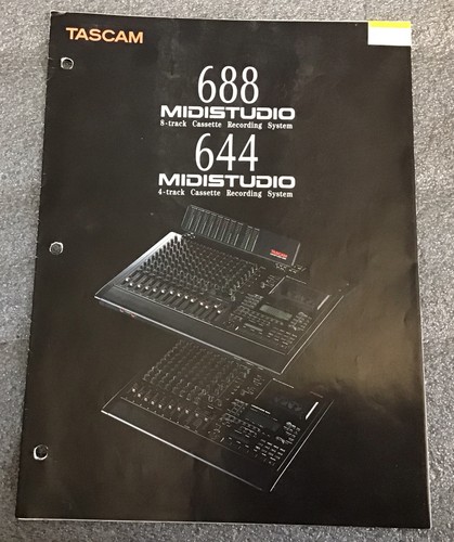 Tascam 688 midistudio 644 - tascam, midistudio/644