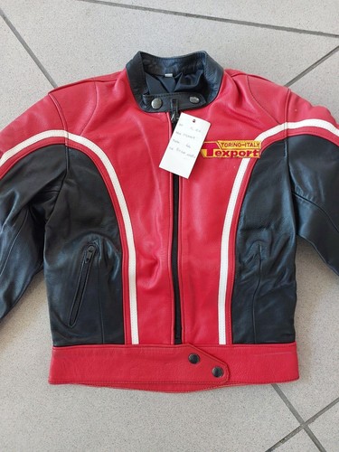 Giacca moto pelle vintage - giacca,