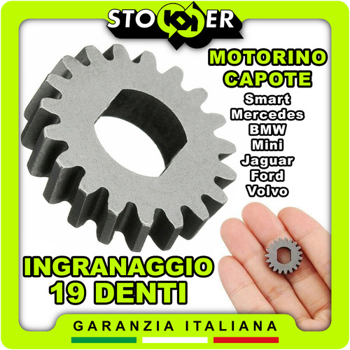 Ingranaggio motorini cappota - ingranaggio,
