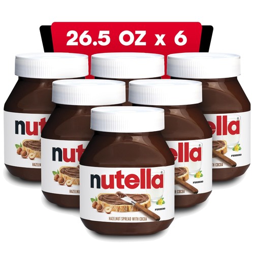 Nutella hazelnut spread with - nutella,