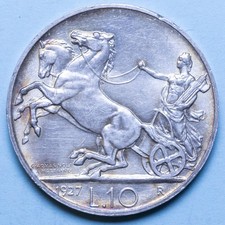 VITTORIO EMANUELE III 10 LIRE