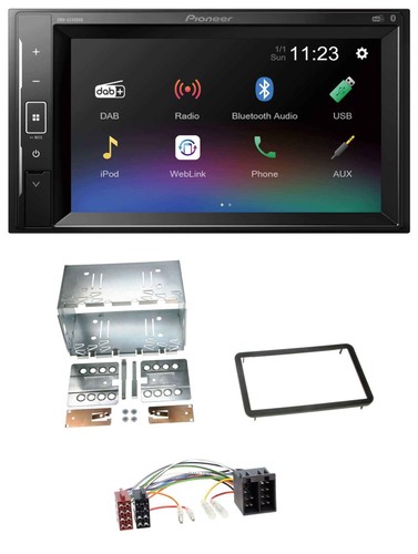 Pioneer dab mp3 - 2din, bluetooth