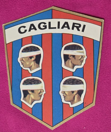 Adesivo scudetto cagliari - adesivo,