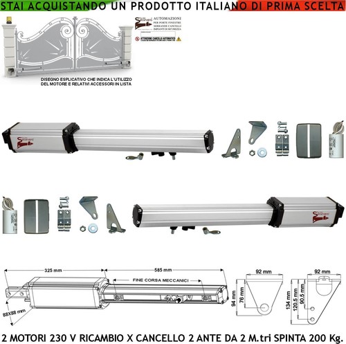 Cancello automatico motori - cancello, 2