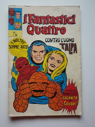 Fantastici quattro 1 - 🔵,
