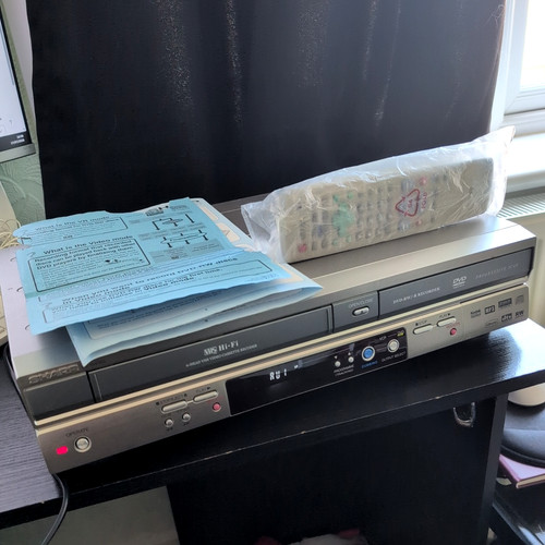 Sharp rw360 vhs - dv-rw360,