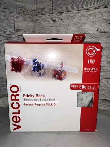 Velcro sticky back holds to - sticky,