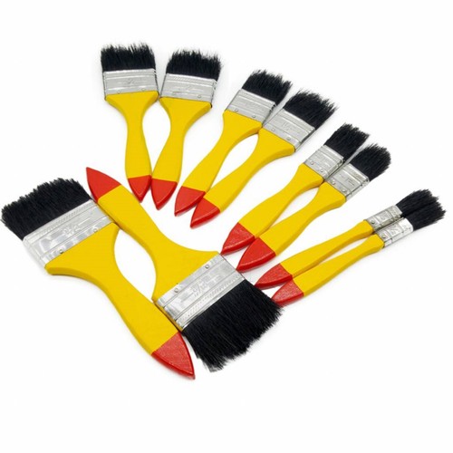 Pennelli manico legno set - pennelli,
