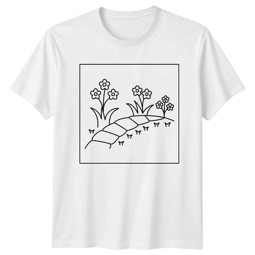 Shirt donna flower garden - donna,