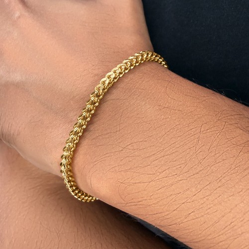 Bracciale franco cubano - franco,