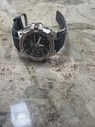 Casio shock steel gst - casio, gst-b400