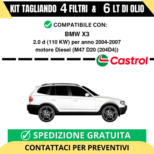 Tagliando per bmw - per, 110