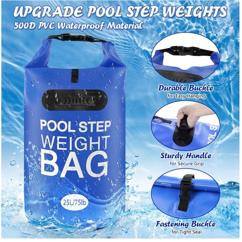 Universal pool ladder - ladder, weights