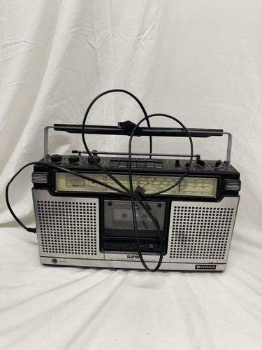 Radio epoca hitachi trk 8015 - radio, d'epoca