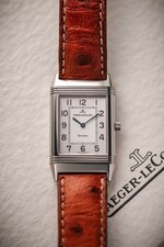 Jaeger-LeCoultre Reverso Classique mechanical ref. 250.8.86 full set silver dial