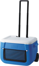 50 QT Poly-Lite Ghiacciaia Con Rotelle, 47 Litri Di Capacità, Frigo Portatile pe